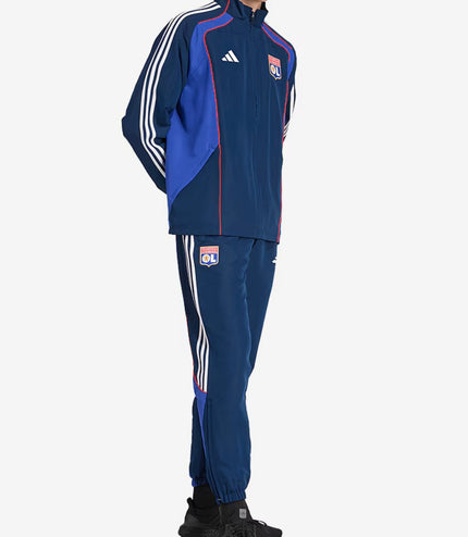 Tuta Adidas performance acetata Olympique Lion Blù