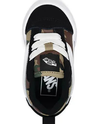 Sneakers vans knu skool elastic lace Nera/Militare