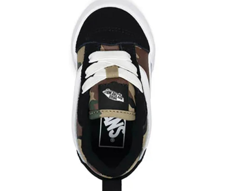 Sneakers vans knu skool elastic lace Nera/Militare
