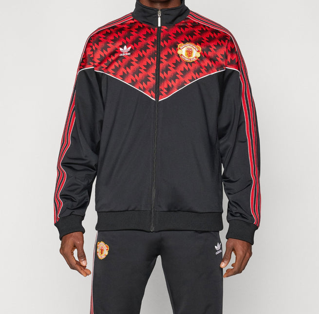 Tuta Adidas Original Manchester United Rossa/Nera