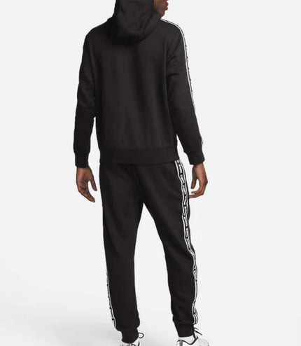 Tuta Nike felpata con cappuccio Nera