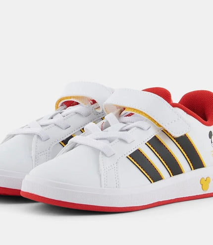 Sneakers adidas grand court mickey EL K Bianca/Rossa
