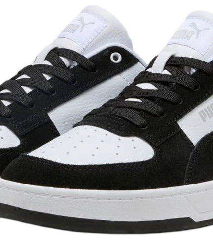 Sneakers Puma Caven 2.0 mono Bianca/Nera camoscio