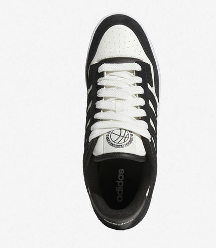 Sneakers adidas rapid court low Bianca/Nera