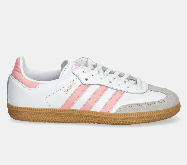 Sneakers adidas samba OG j White/Pink